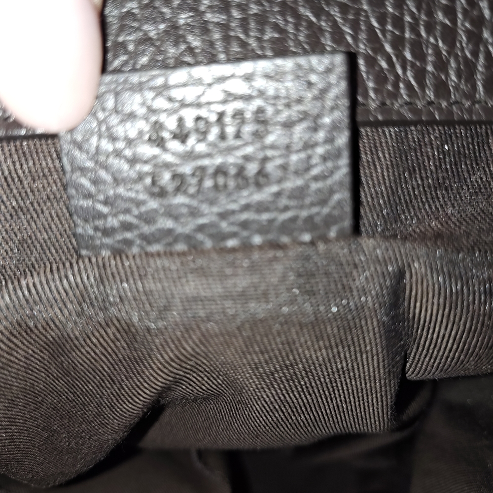 Gucci Brown Monogram Drawstring Backpack - Picture 14 of 15